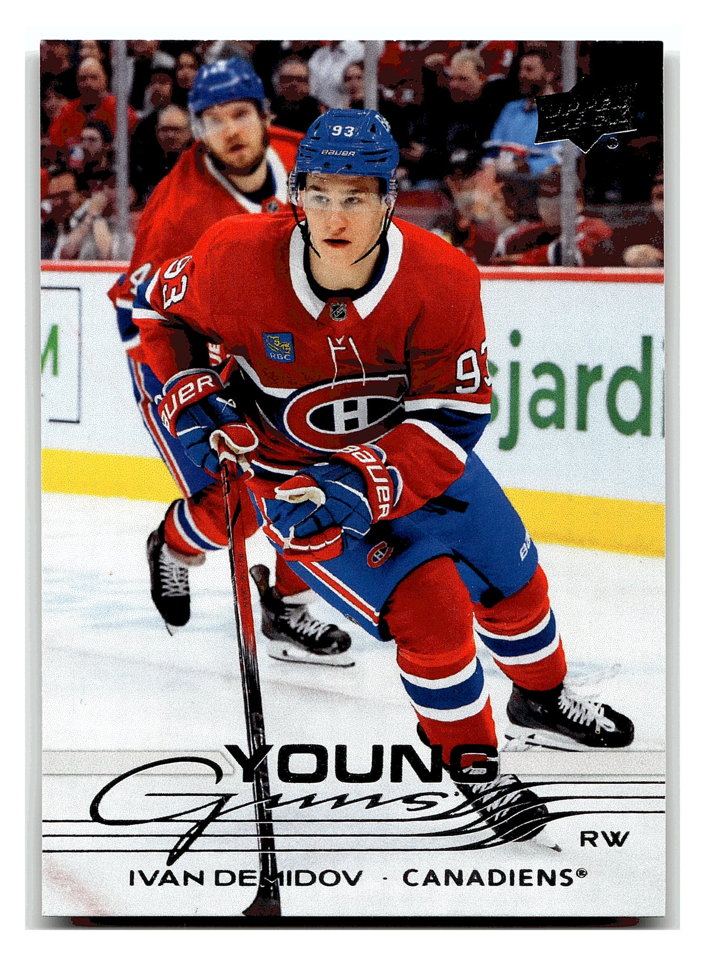 2025-26 Upper Deck Series 1 Ivan Demidov Young Guns Rookie Card #205