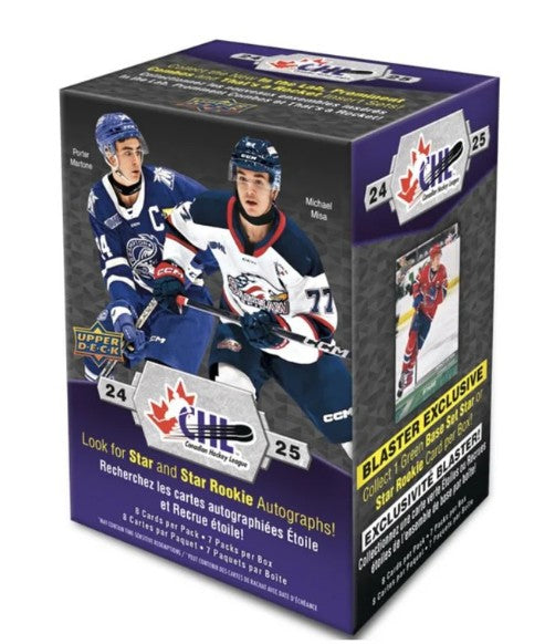 2024-25 Upper Deck CHL Hockey Blaster