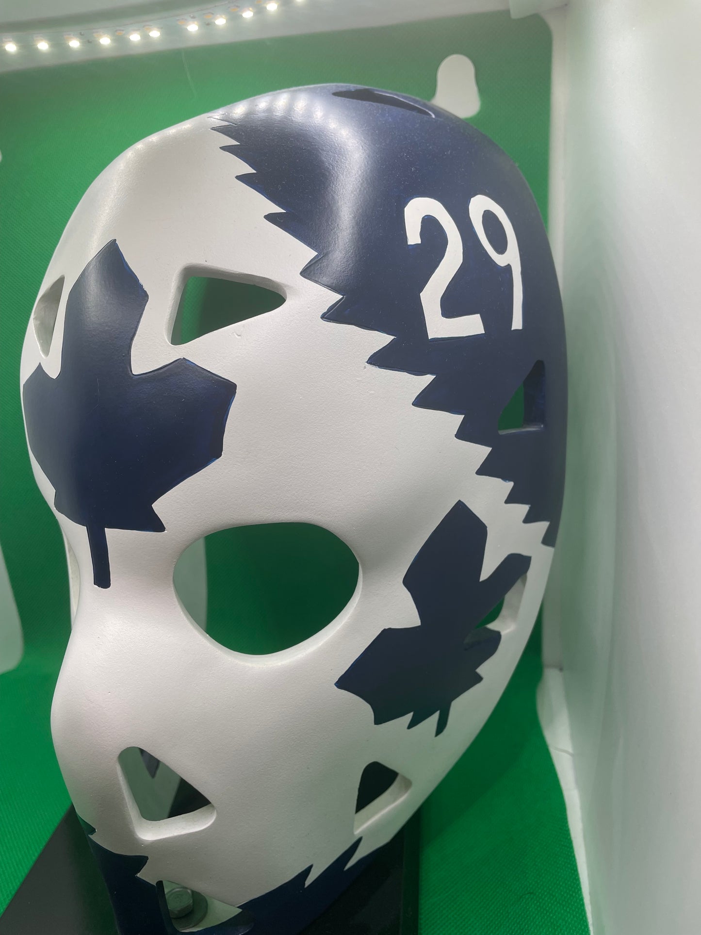 Mike Palmateer Toronto Maple Leafs Signed Full Size Replica Mask