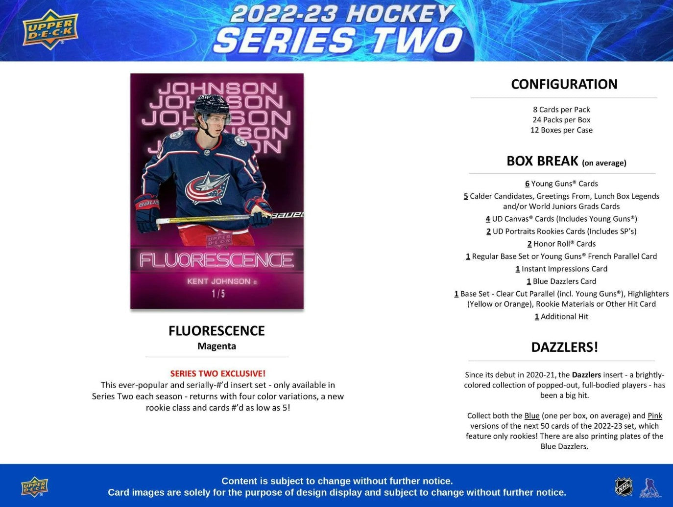 2022-23 Upper Deck Series 2 Hockey Hobby Box