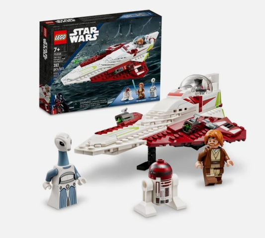 LEGO Star Wars OBI-Wan Kenobi's Jedi Starfighter 75333 Building Kit Toy Set